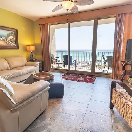 Shores Of Panama 621-Sleeps 8, Free Beach Fun! Reserved Parking Space! Condo
